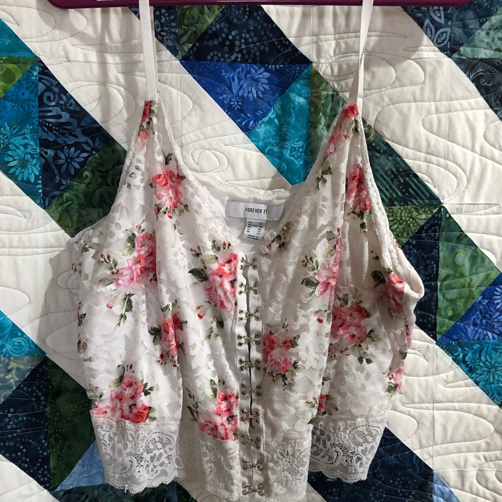 Forever 21 Floral Top